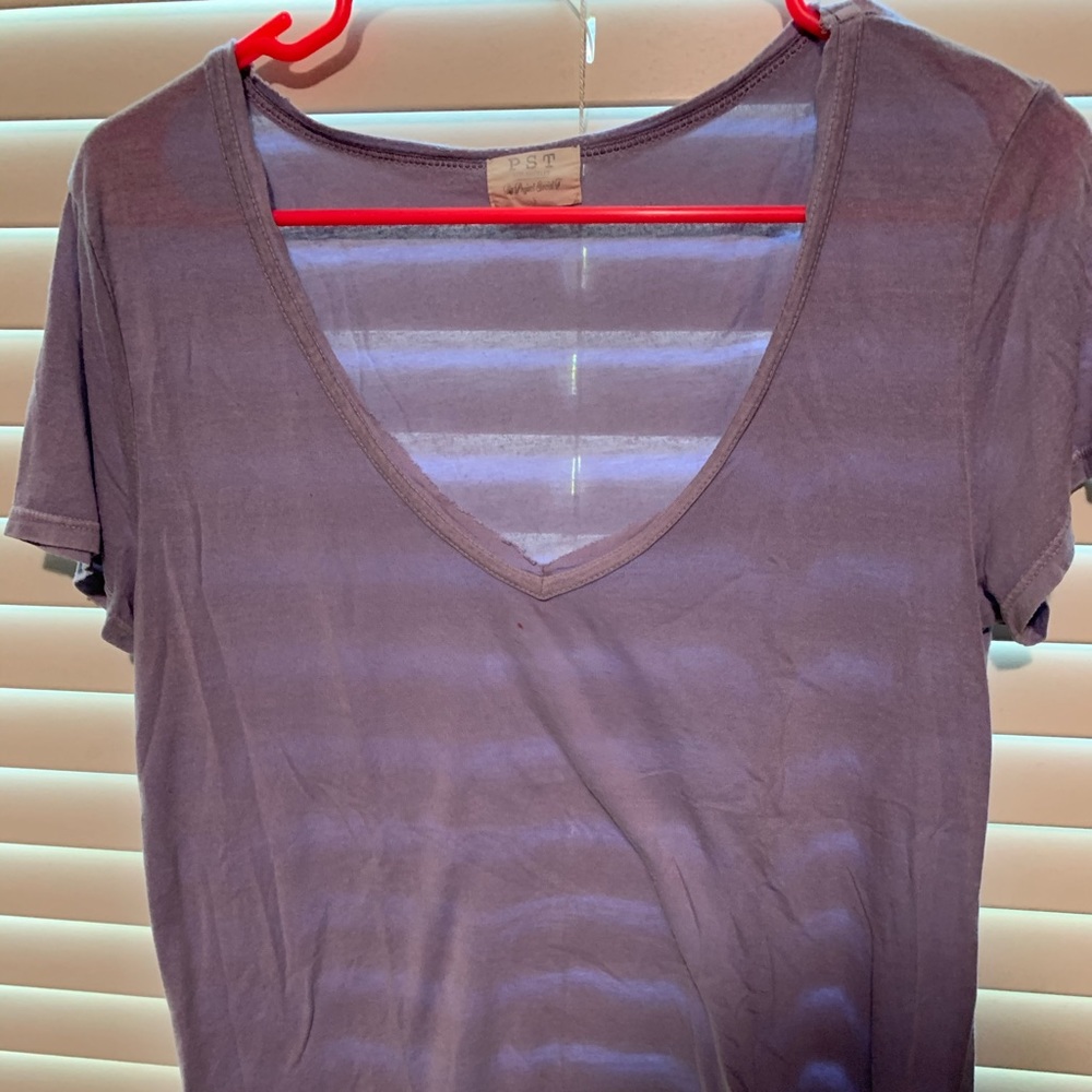 Purple t-shirt